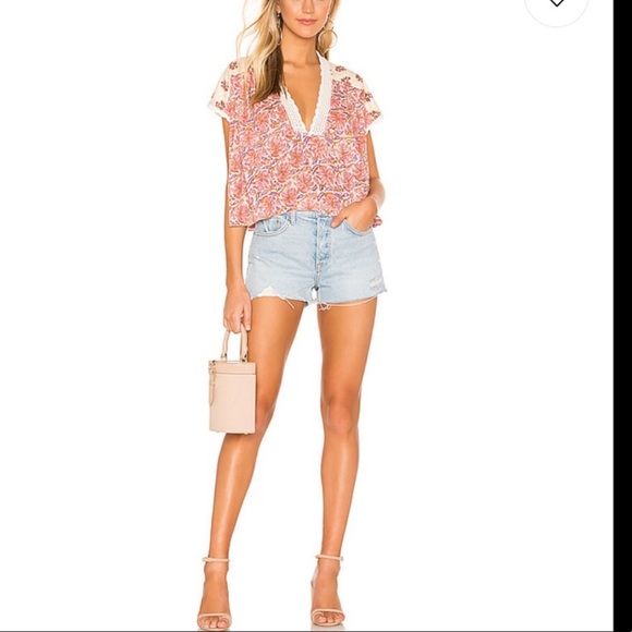 NWT Free People Leilani Tea Combo Crop Top - Picture 4 of 8